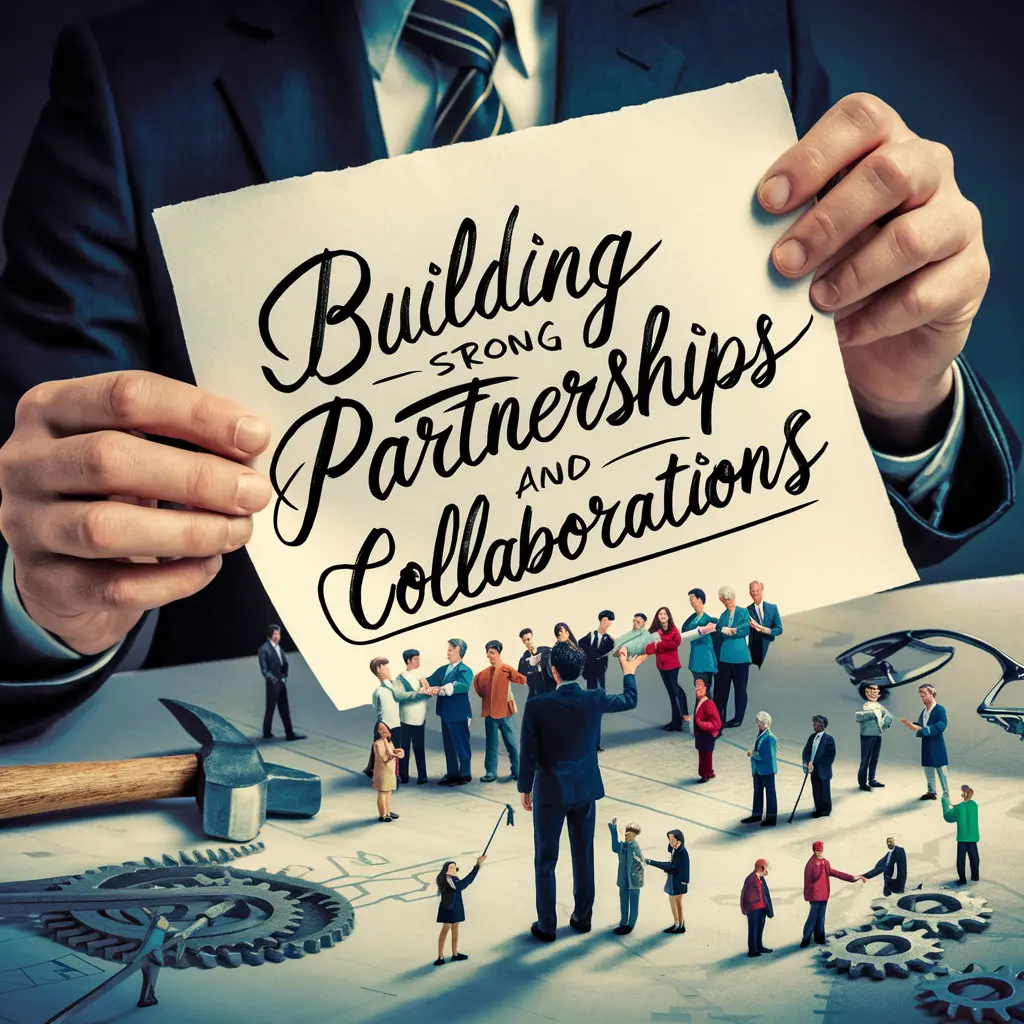 Building strong partnerships and collaborations