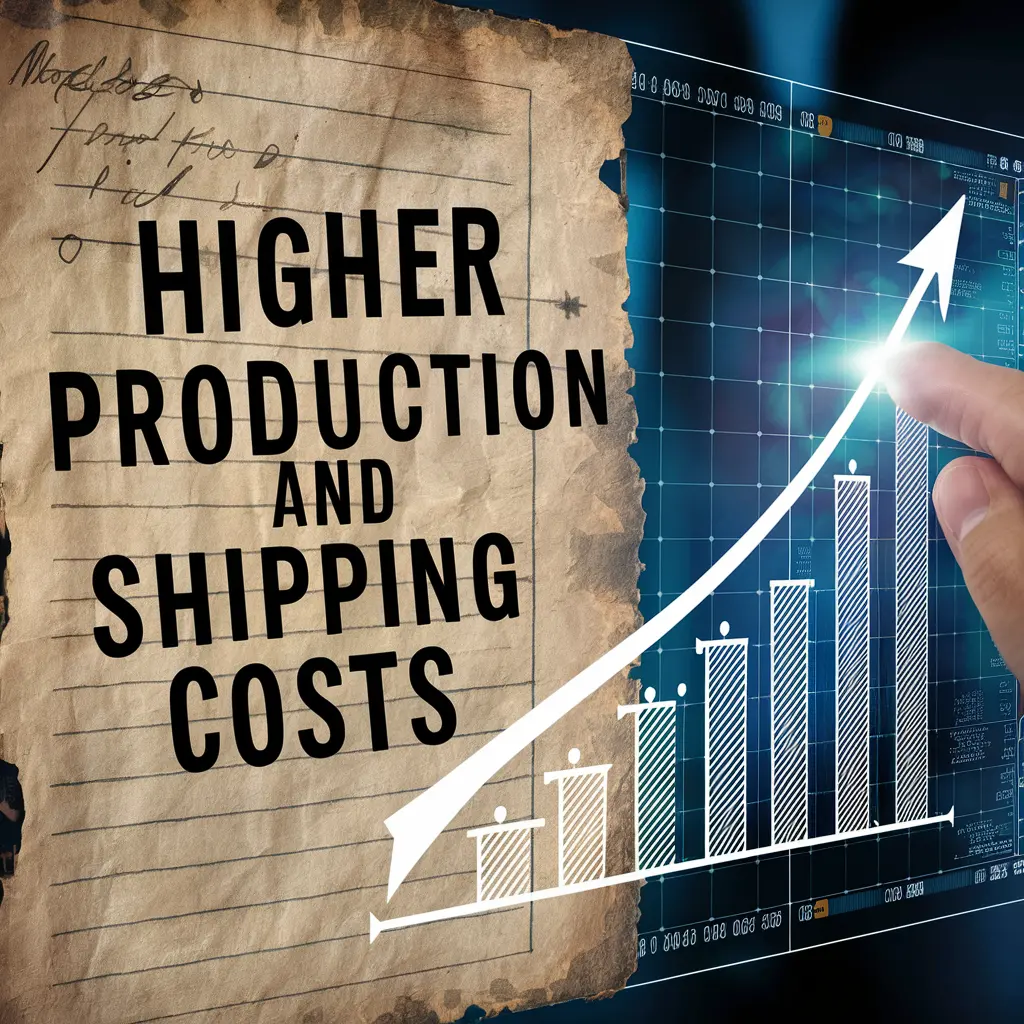 Higher Production and Shipping Costs